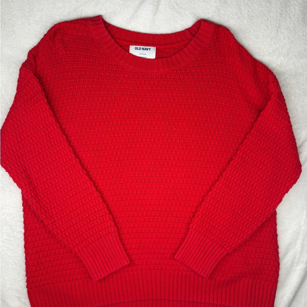 Old Navy Red Sweater